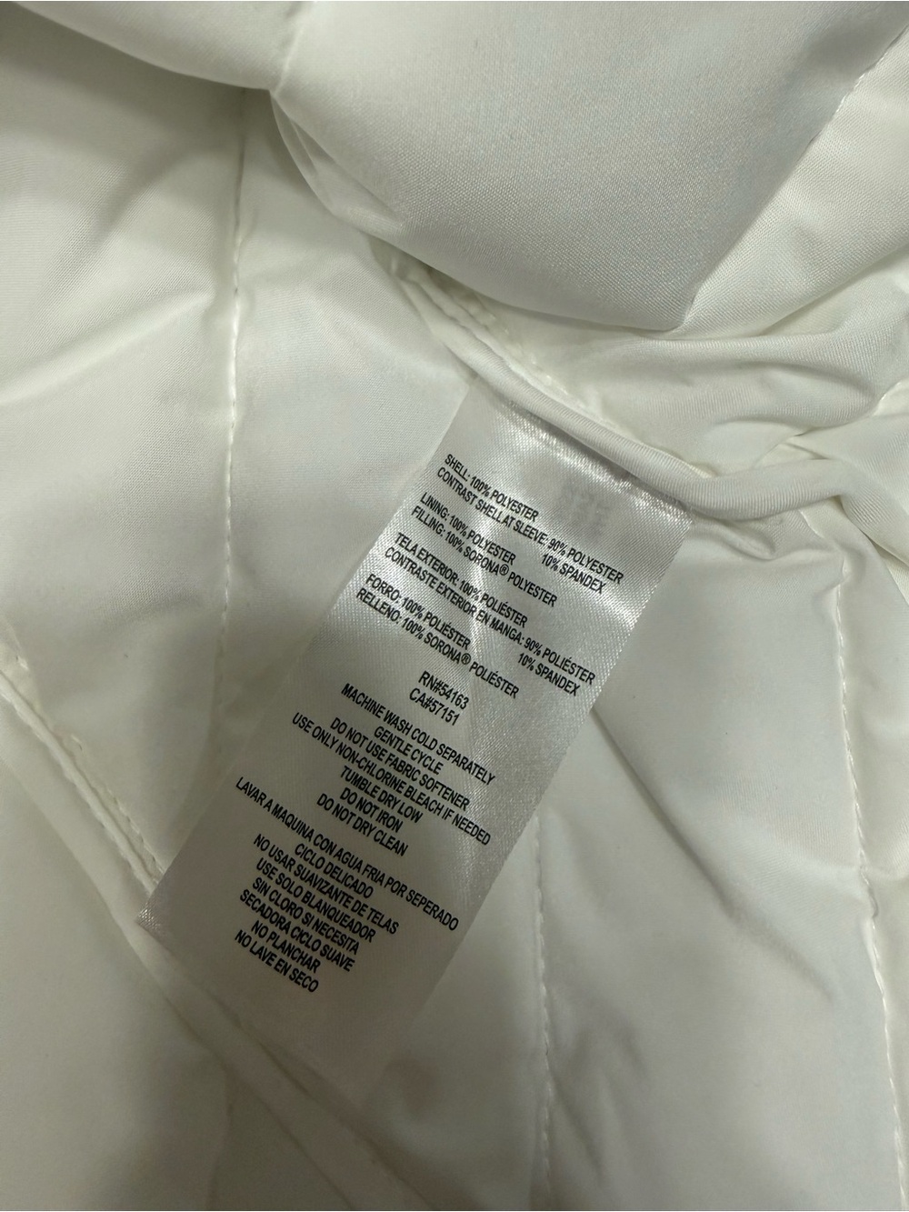 NWT Women’s Tommy Hilfiger Hooded Zip Front Packable Jacket size Large - Picture 9 of 9